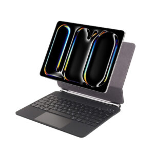 کیف کلاسوری کیبورد دار گرین لاین مدل Magic مناسب برای تبلت اپل iPad Pro 13 2024